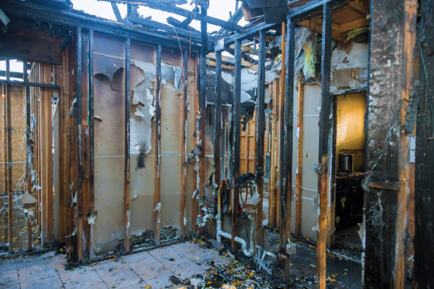 Professional Fire Damage Removal technician working in Glen Burnie, MD